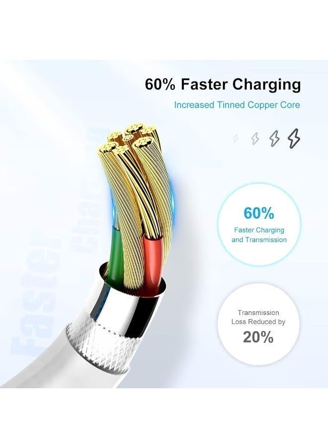 دريم كابل DR-38 USB-A إلى Lightning - شحن سريع متوافق مع أجهزة iPad 12، 11، XR، XS، X، 8، 7، 6، SE | (ضمان لمدة عامين) - Image 4